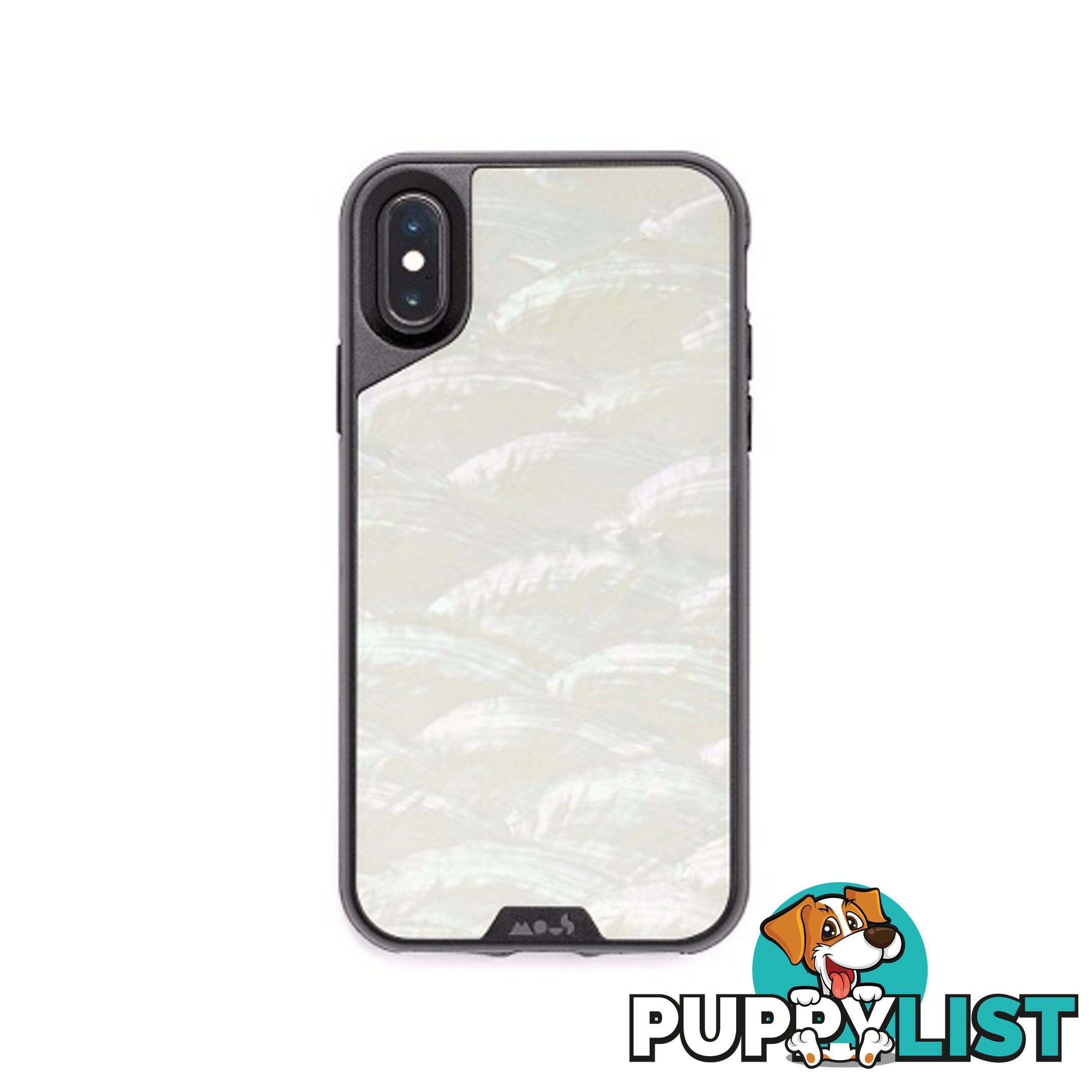 Mous Limitless 2.0 Case for iPhone Xs Max - White Shell - 5060624480997/LIM2-IX65BLK-SHELLWHT-NS-RET - Mous