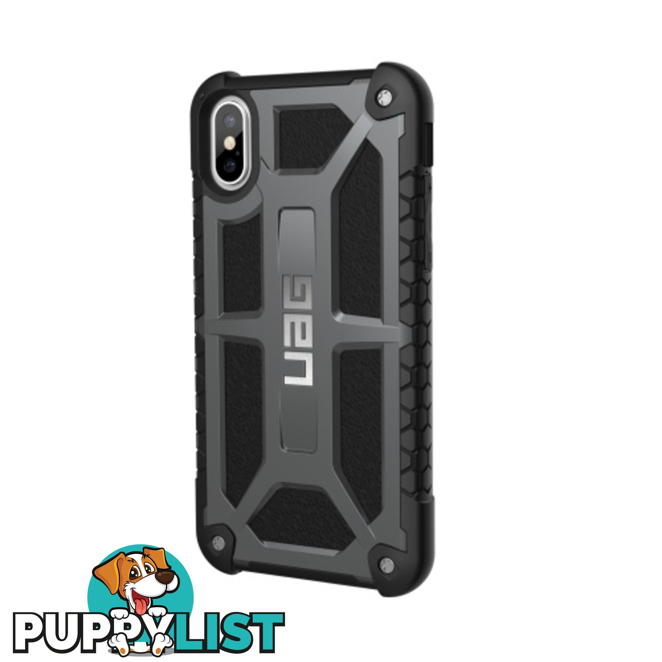 UAG Monarch Case for iPhone X / XS - Graphite - 858329007077/U-IPHX-M-GR - UAG