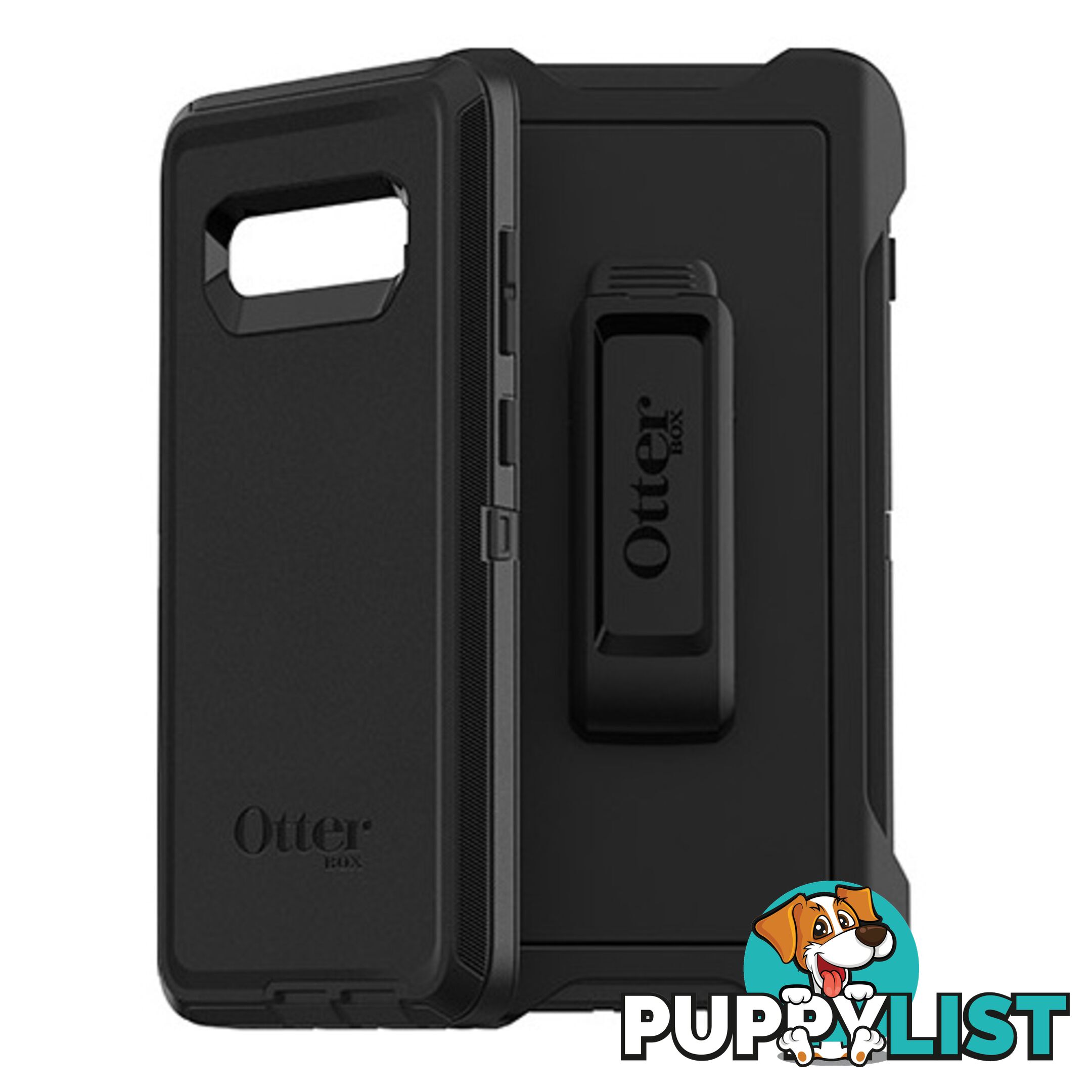 Otterbox Defender Series Case for Samsung Galaxy S10+ - Black - 660543492986/77-61411 - OtterBox