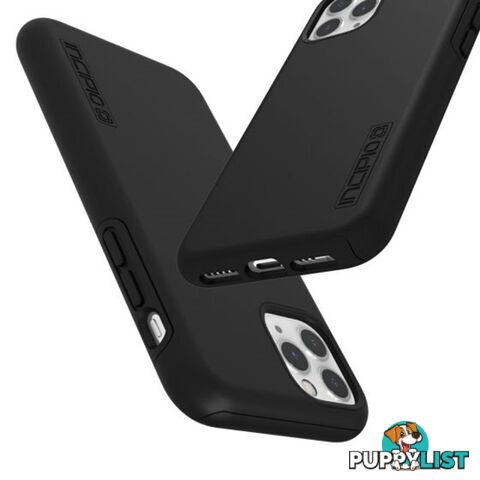 Incipio DualPro Rugged Slim Protective Case iPhone 11 Pro - Black - 191058105592/iph-1843-blk - Incipio