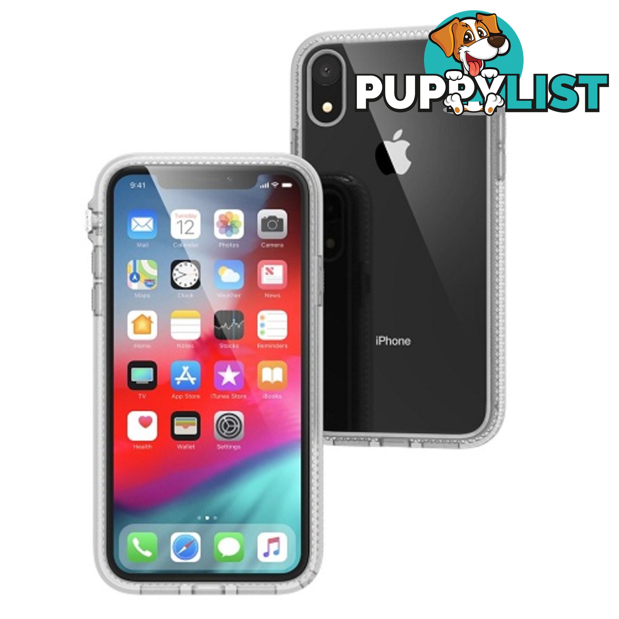 Catalyst Impact Protection Case for iPhone Xr - Clear - 840625103454/CATDRPHXCLRM - Catalyst