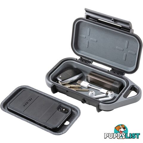 Pelican Go Case G40 Waterproof IP67 Watertight Storage Utility Box Black - 019428163549/GOG400-0000-DGRY - Pelican