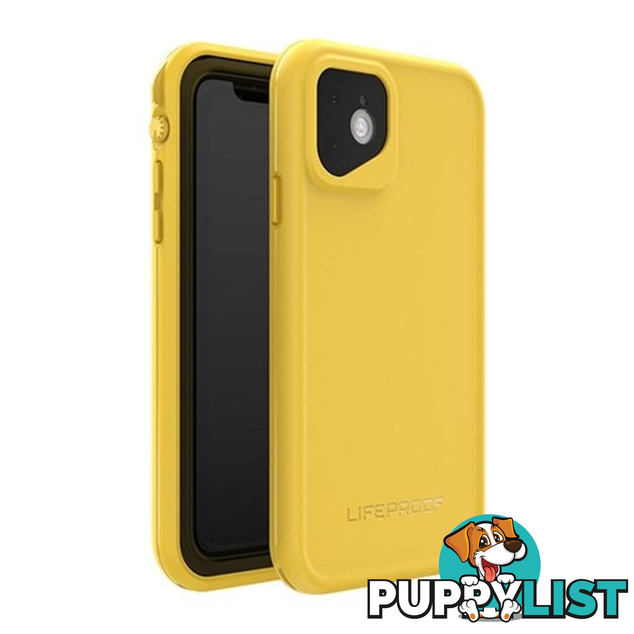 Lifeproof Fre Waterproof Case iPhone 11 6.1 inch Screen - Mustard Yellow - 660543512073/77-62486 - LifeProof