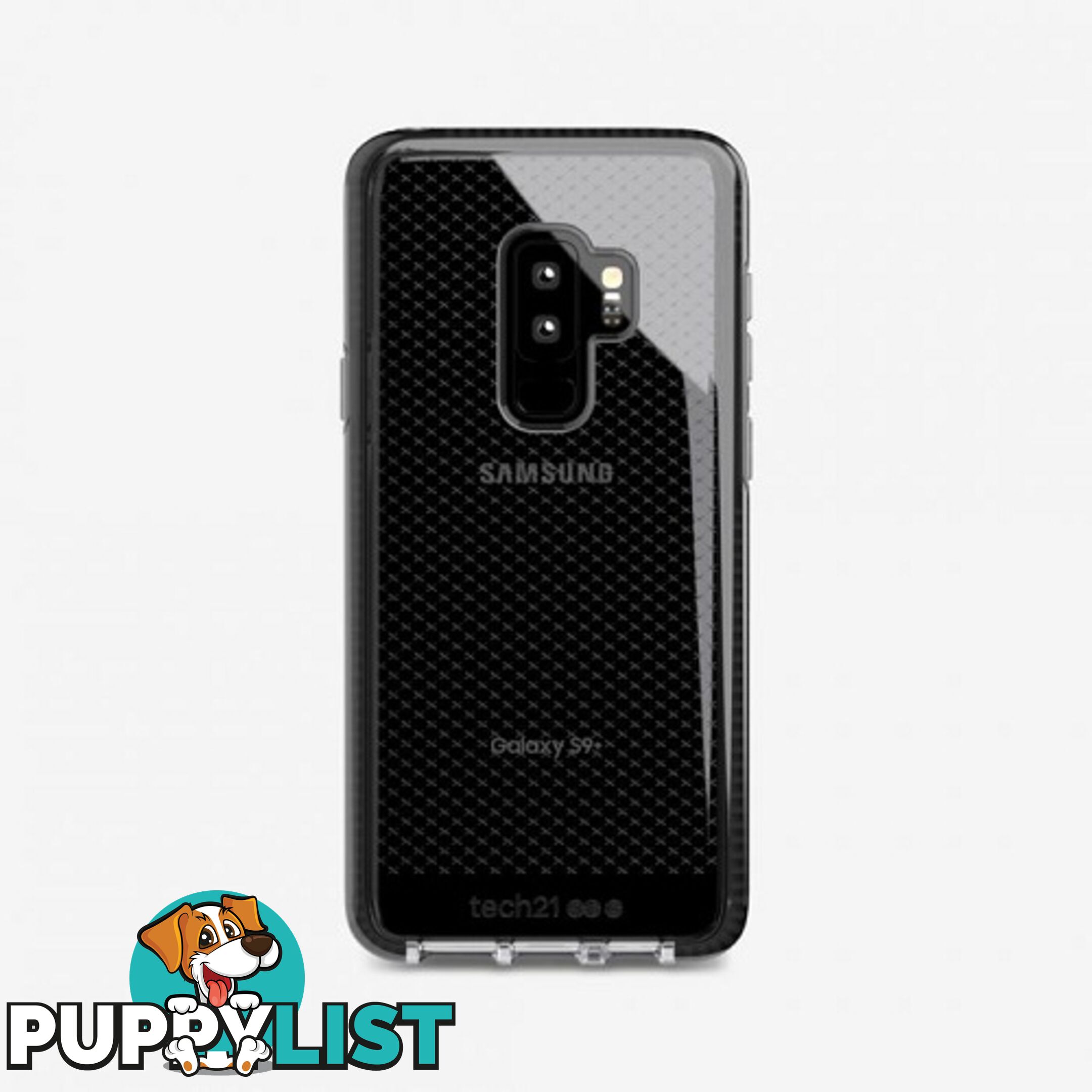 Tech21 Evo Check Case for Samsung Galaxy S9 Plus - Smokey Black - 5055517390880/T21-5835 - Tech21