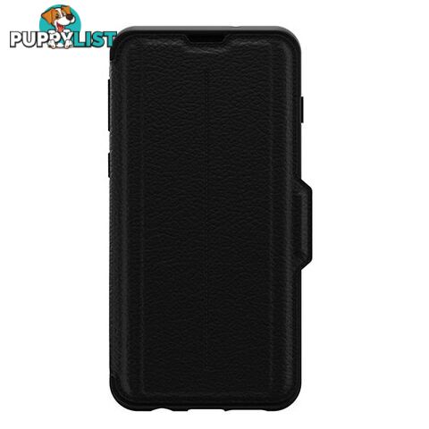 Otterbox Strada Leather Folio Case for Samsung Galaxy S10 - Black - 660543492306/77-61354 - OtterBox