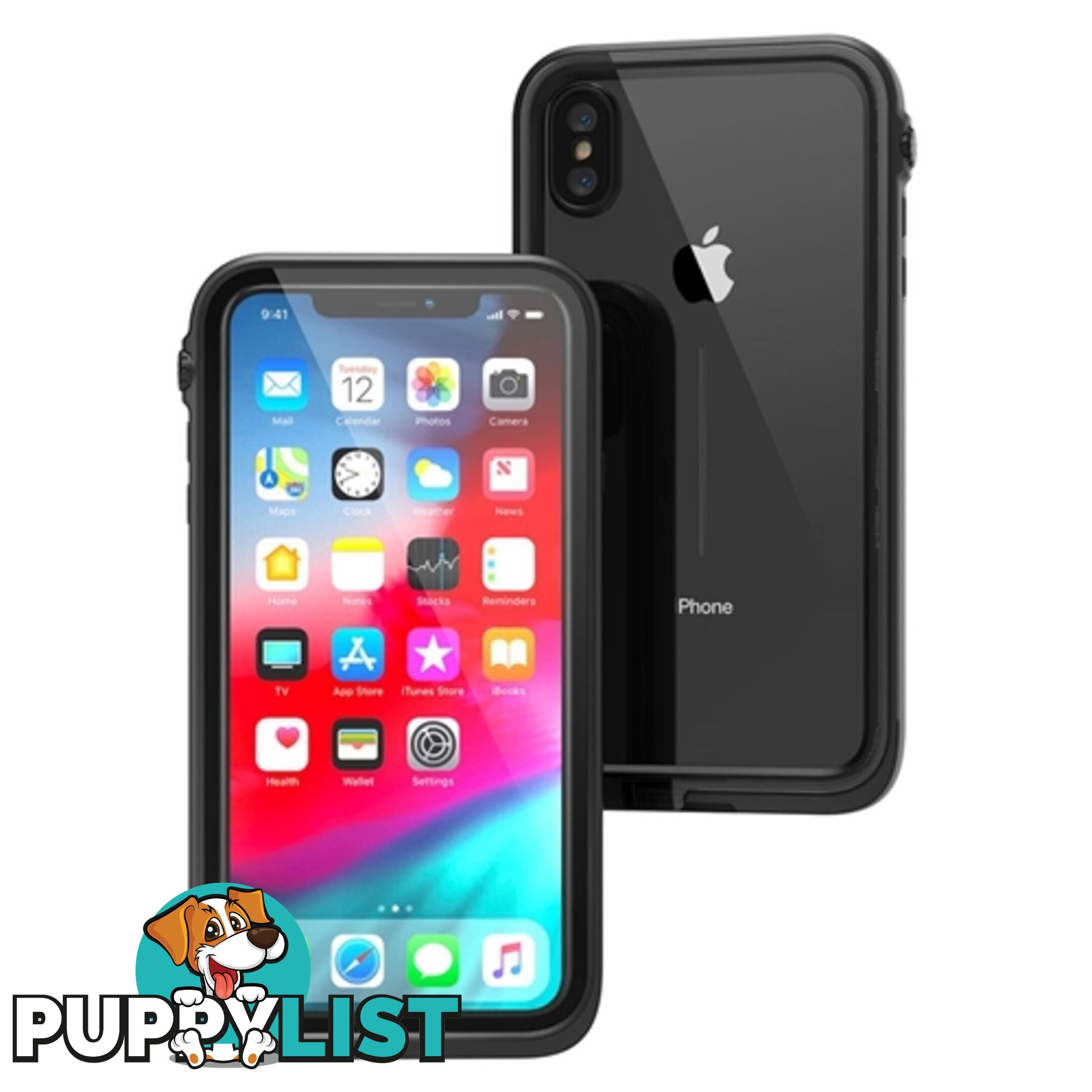 Catalyst Waterproof case iPhone XS Max - Black - 4897041793512/CATIPHOXBLKL - Catalyst