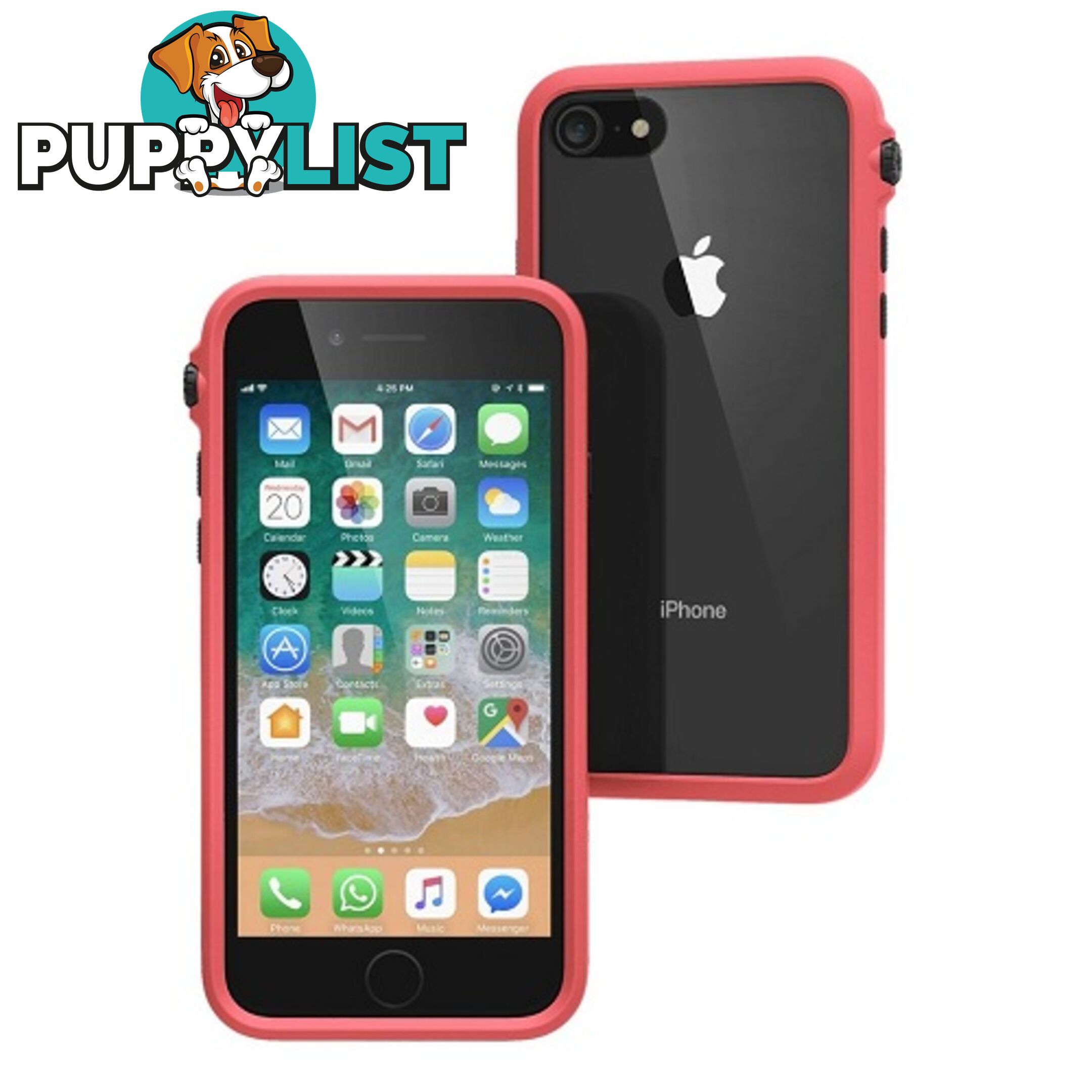 Catalyst Impact Protection Case for iPhone 8 / 7 - Coral - 4897041792171/CATDRPH8COR - Catalyst