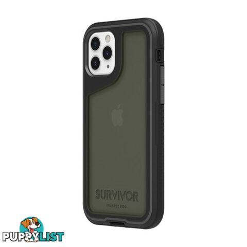 Griffin Survivor Extreme Rugged Case for iPhone 11 Pro - Black - 191058106629/GIP-029-BKG - Griffin