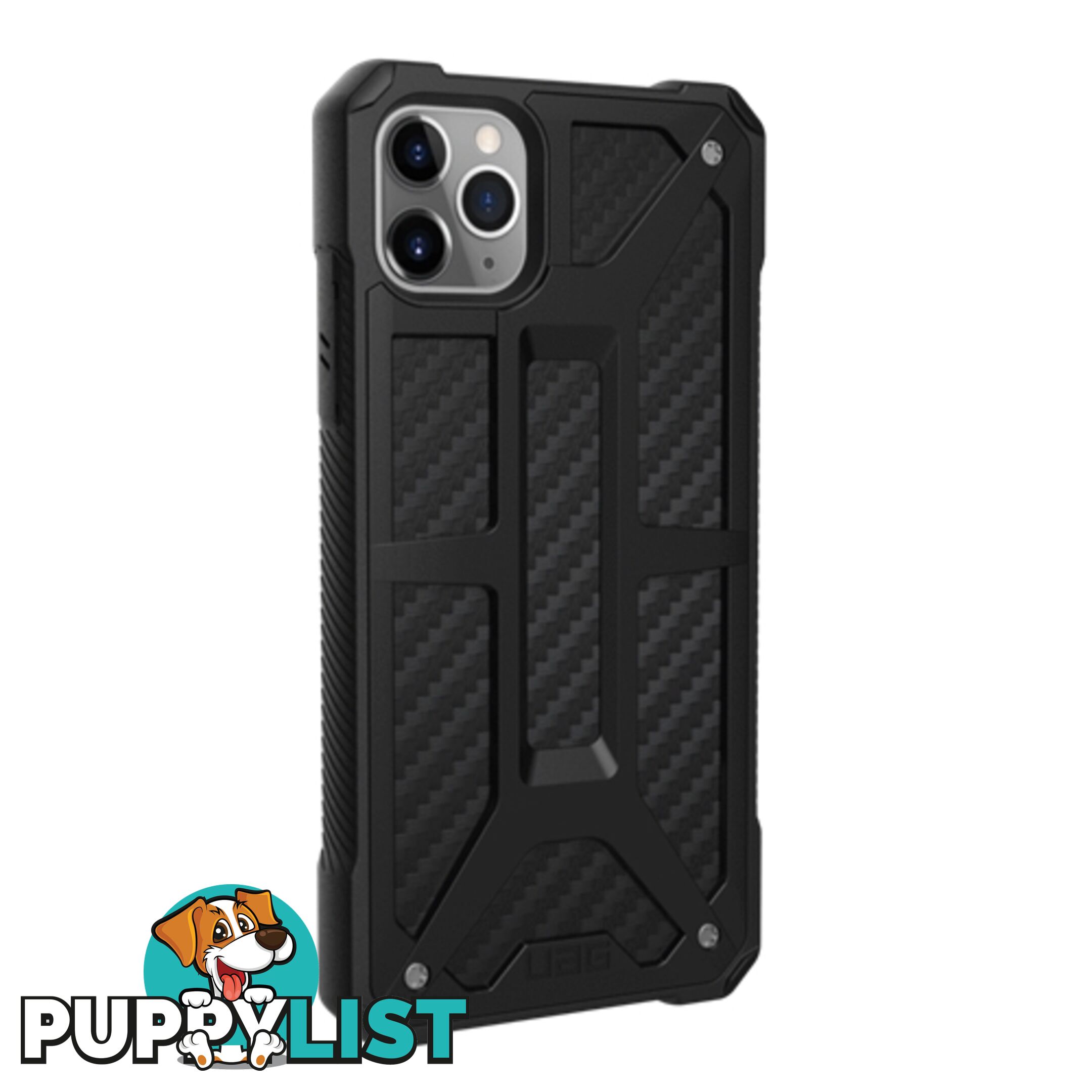 UAG Monarch Tough Case iPhone 11 Pro Max - Carbon Fibre - 812451032529/111721114242 - UAG