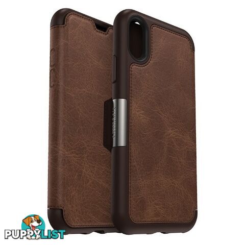 Otterbox Strada Case for iPhone X / Xs - Espresso - 660543470083/77-59625 - OtterBox