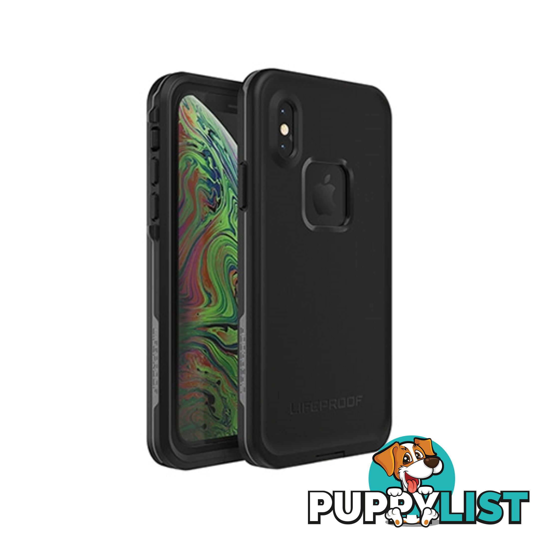 LifeProof Fre Case for iPhone XS - Asphalt Black - 660543486077/77-60965 - LifeProof