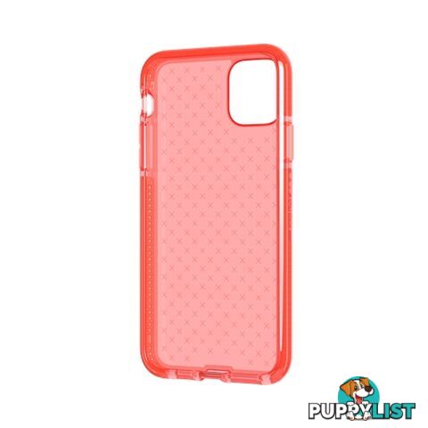 Tech21 Evo Check Rugged Case iPhone 11 Pro Max & XS Max - Coral - 5056234730249/t21-7283 - Tech21