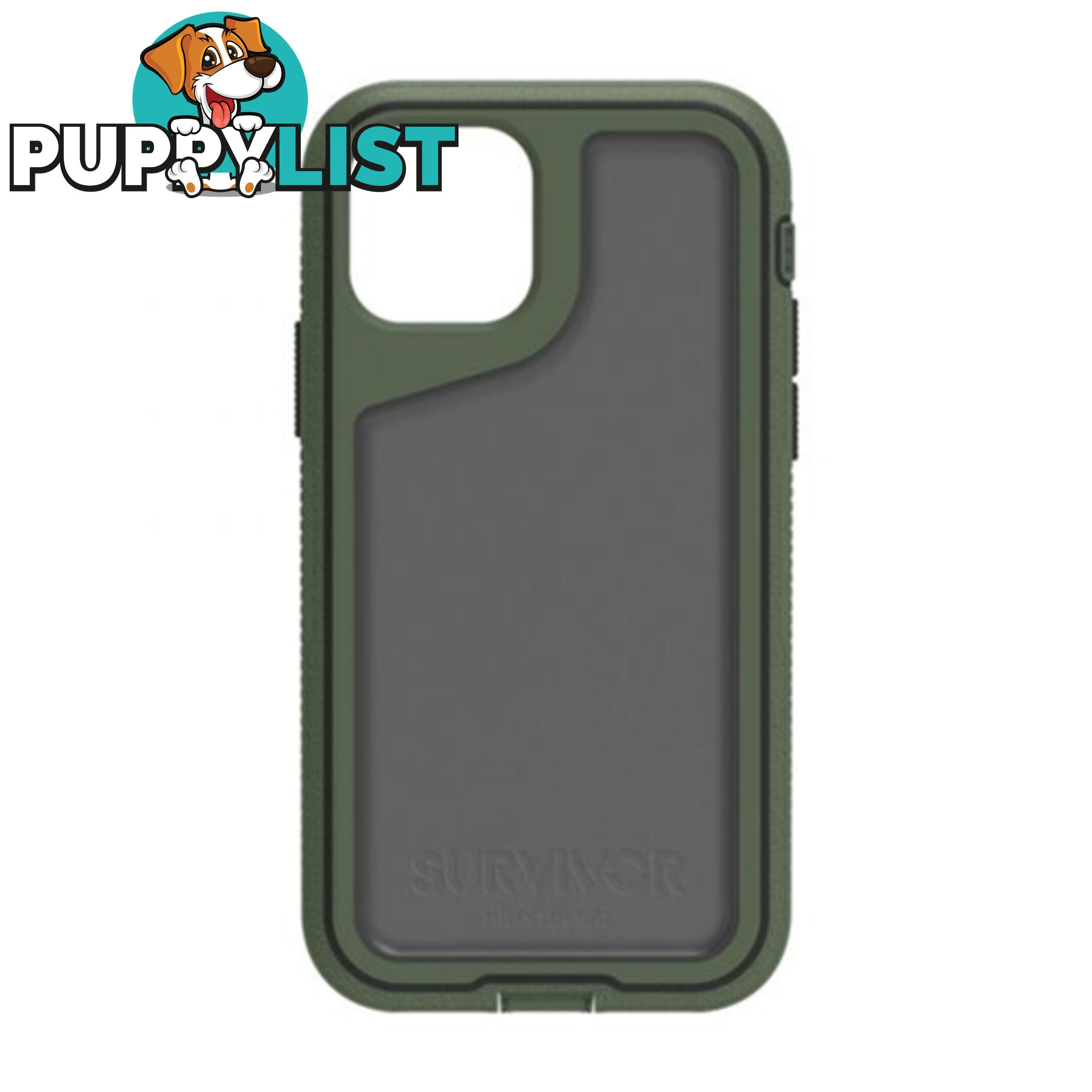 Griffin Survivor Extreme Rugged Case for iPhone 11 Pro - Green - 191058106650/GIP-029-GBK - Griffin