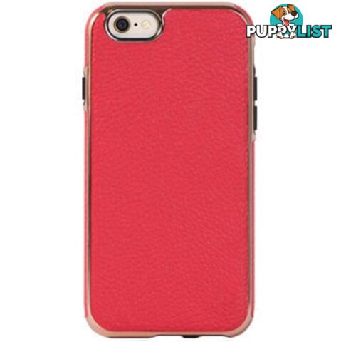 Patchworks Level Prestige Leather Case for iPhone 6 / 6S Plus - Bright red /  pink - 8809453315257/ITGL412 - Patchworks