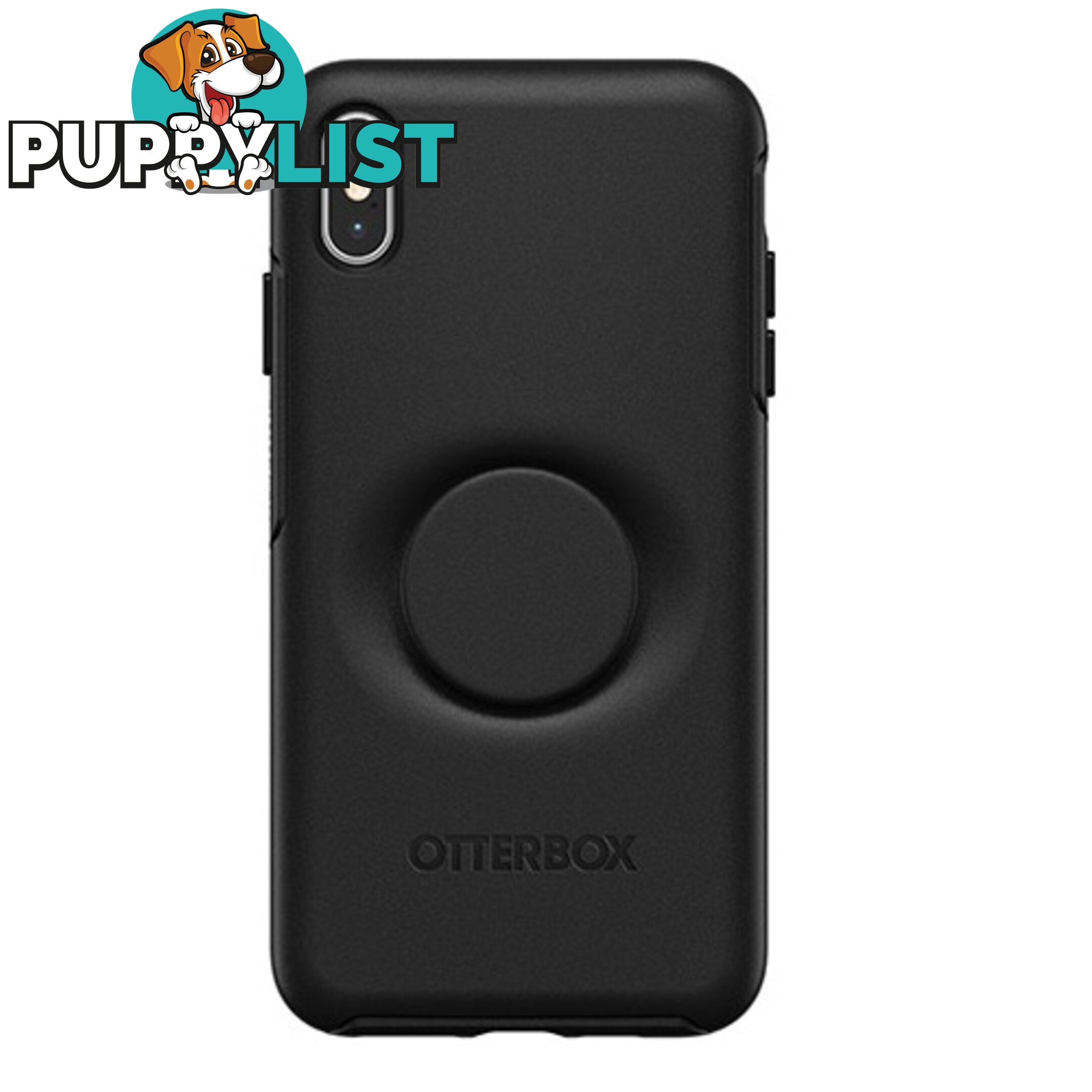 OtterBox Otter + Pop Symmetry Case for iPhone Xs Max - Black - 660543497493/77-61741 - OtterBox