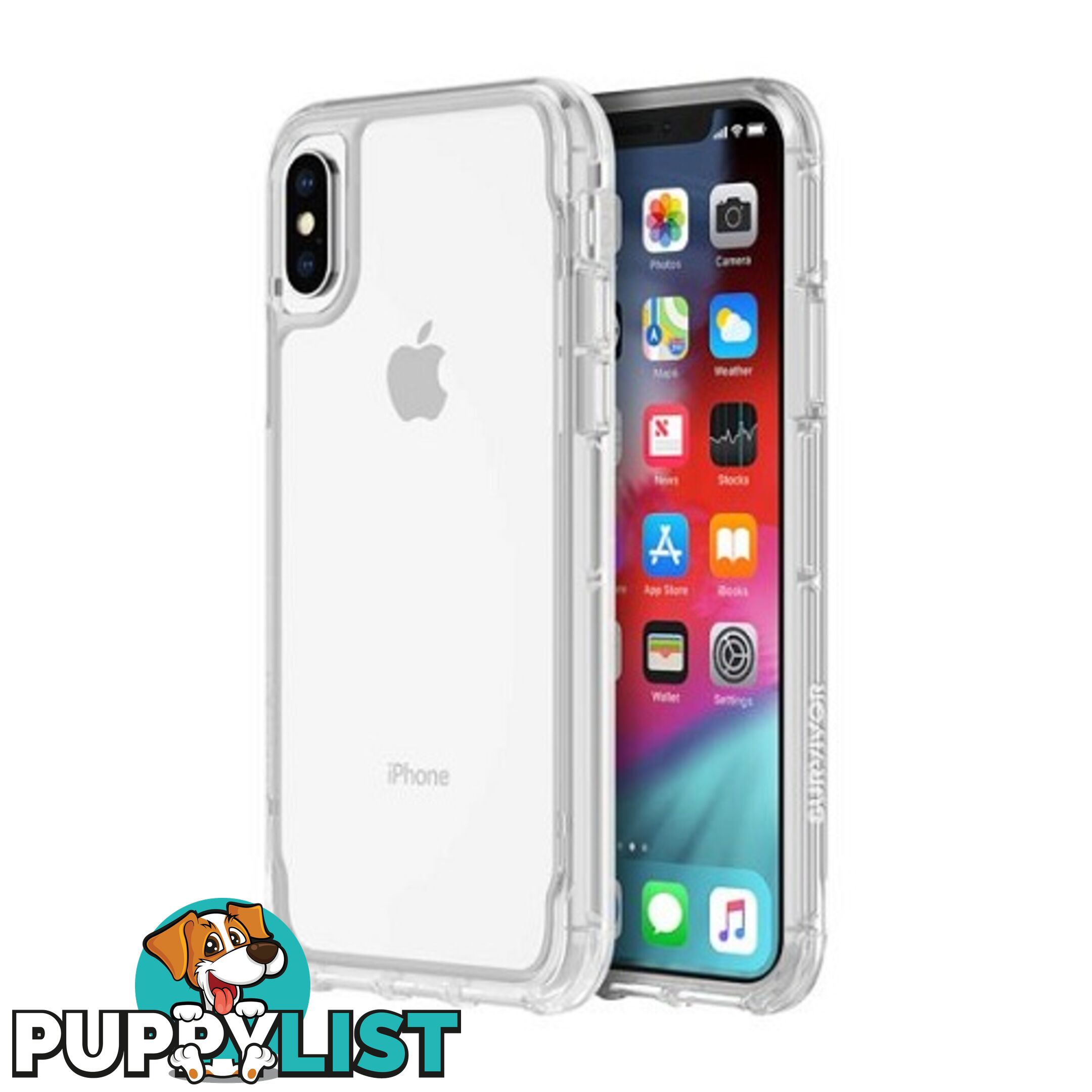 Griffin Survivor Clear Case for iPhone X / Xs - Clear - 191058080011/GIP-007-CLR - Griffin