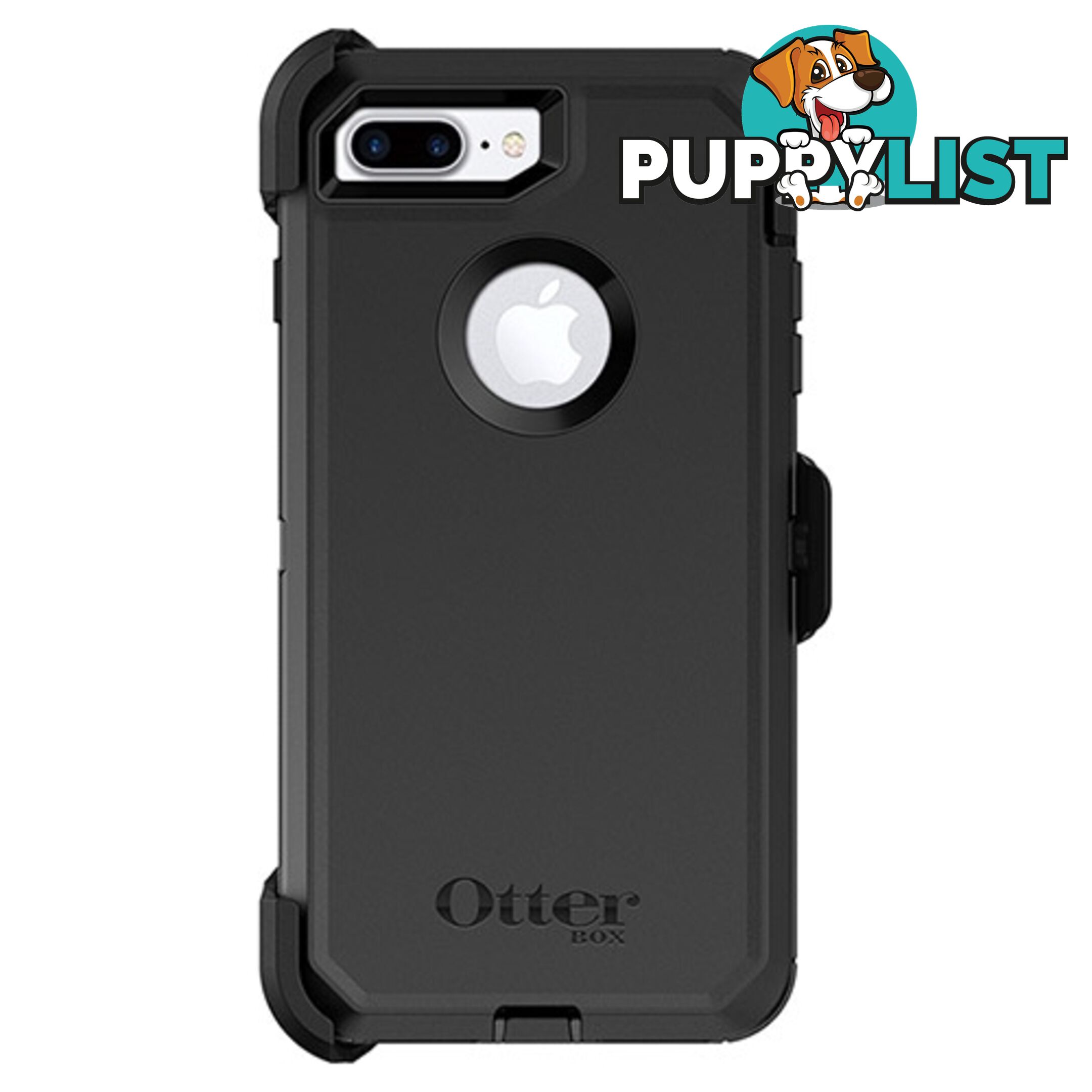 OtterBox Defender Case iPhone 8 Plus / 7 Plus - Black - 660543427308/77-56825 - OtterBox