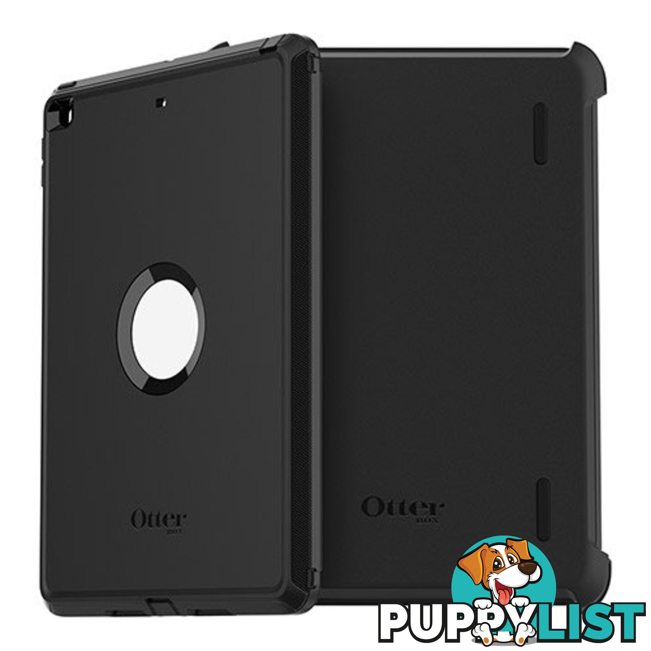 OtterBox Defender Case for iPad 7th Gen 2019 10.2 inch - Black - 660543503415/77-62032 - OtterBox