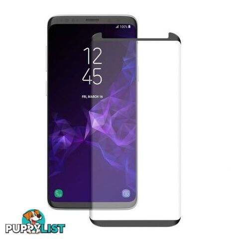 Griffin Survivor Glass Curved for Samsung Galaxy S9 Plus - Clear - 685387452569/GB44273 - Griffin