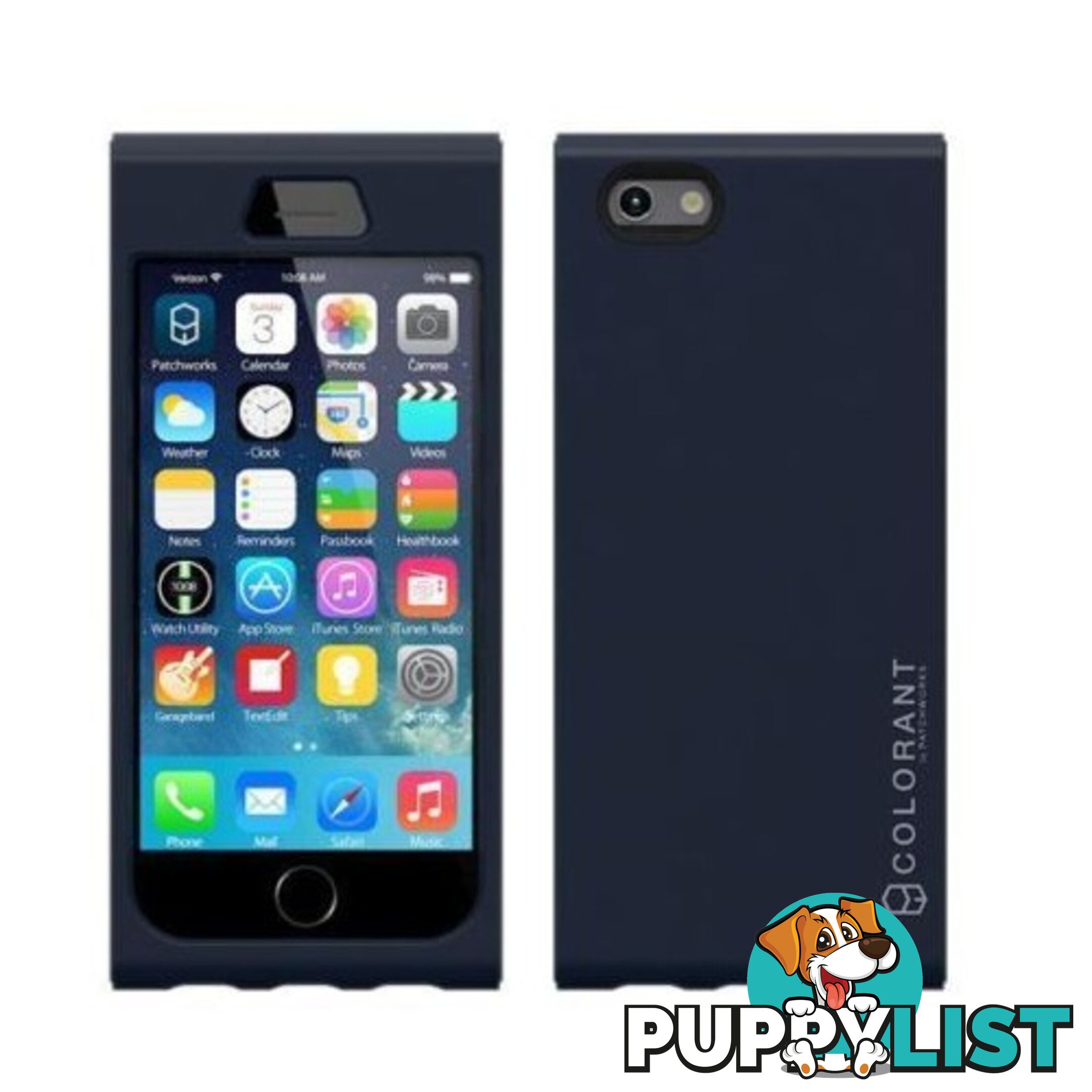 Patchworks Link Neck Type Strap Case for Apple iPhone 6 - Navy - 8809327546985/7623 - Patchworks