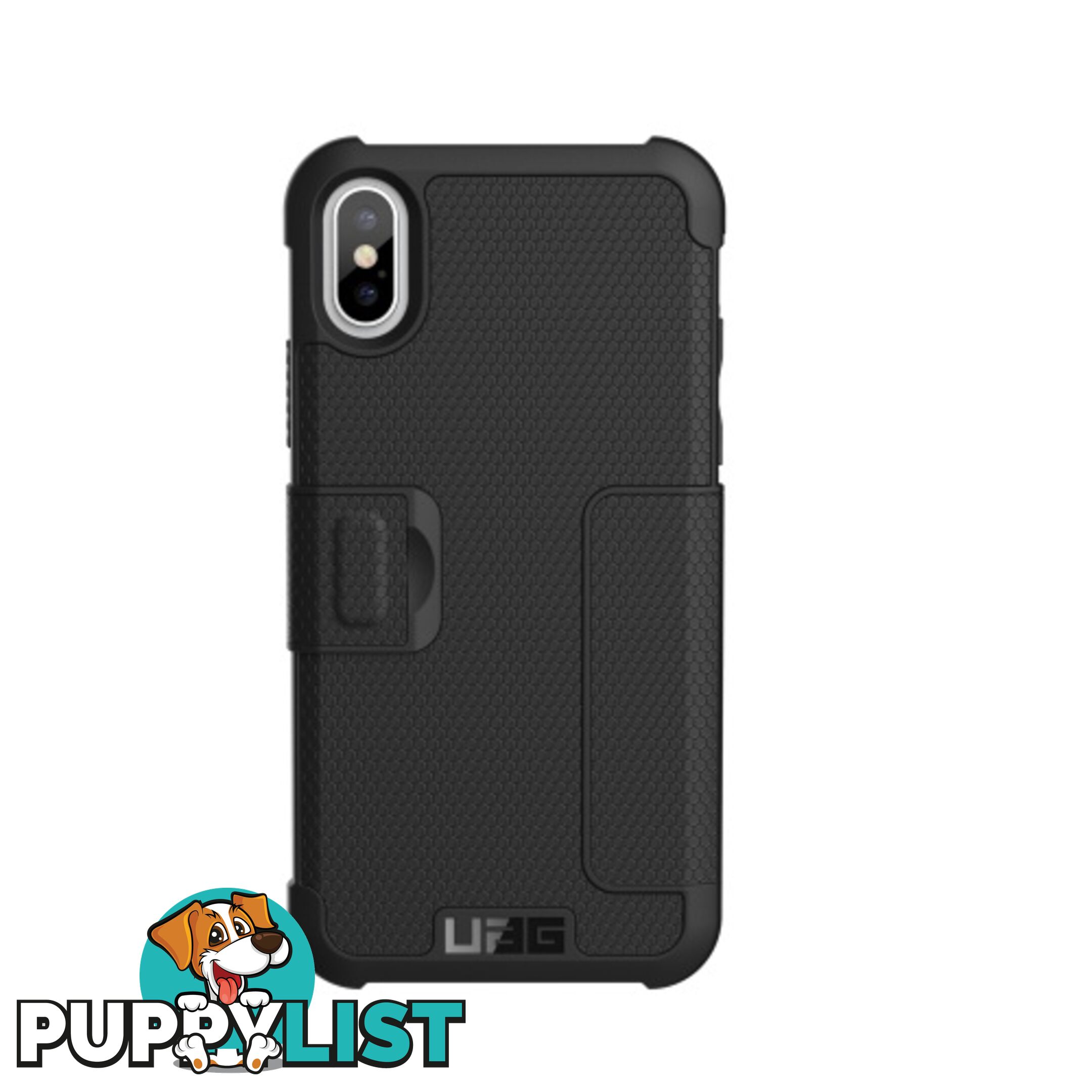 UAG Metropolis Case for iPhone X / XS - Black - 858329007046/U-IPHX-E-BL - UAG