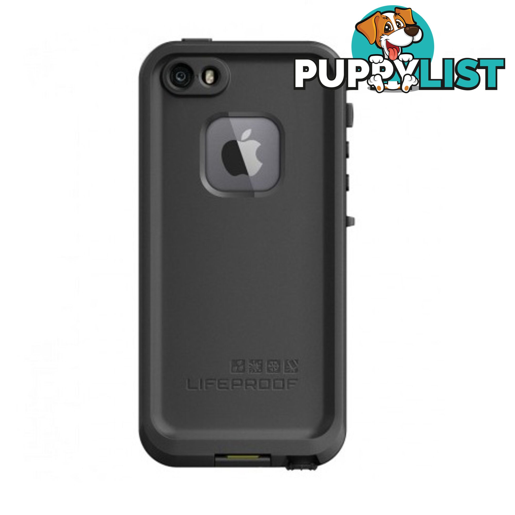 LifeProof Fre Case suits Apple iPhone 5 / 5S / SE 1st Gen - Black / Black - 660543399216/77-53685 - LifeProof