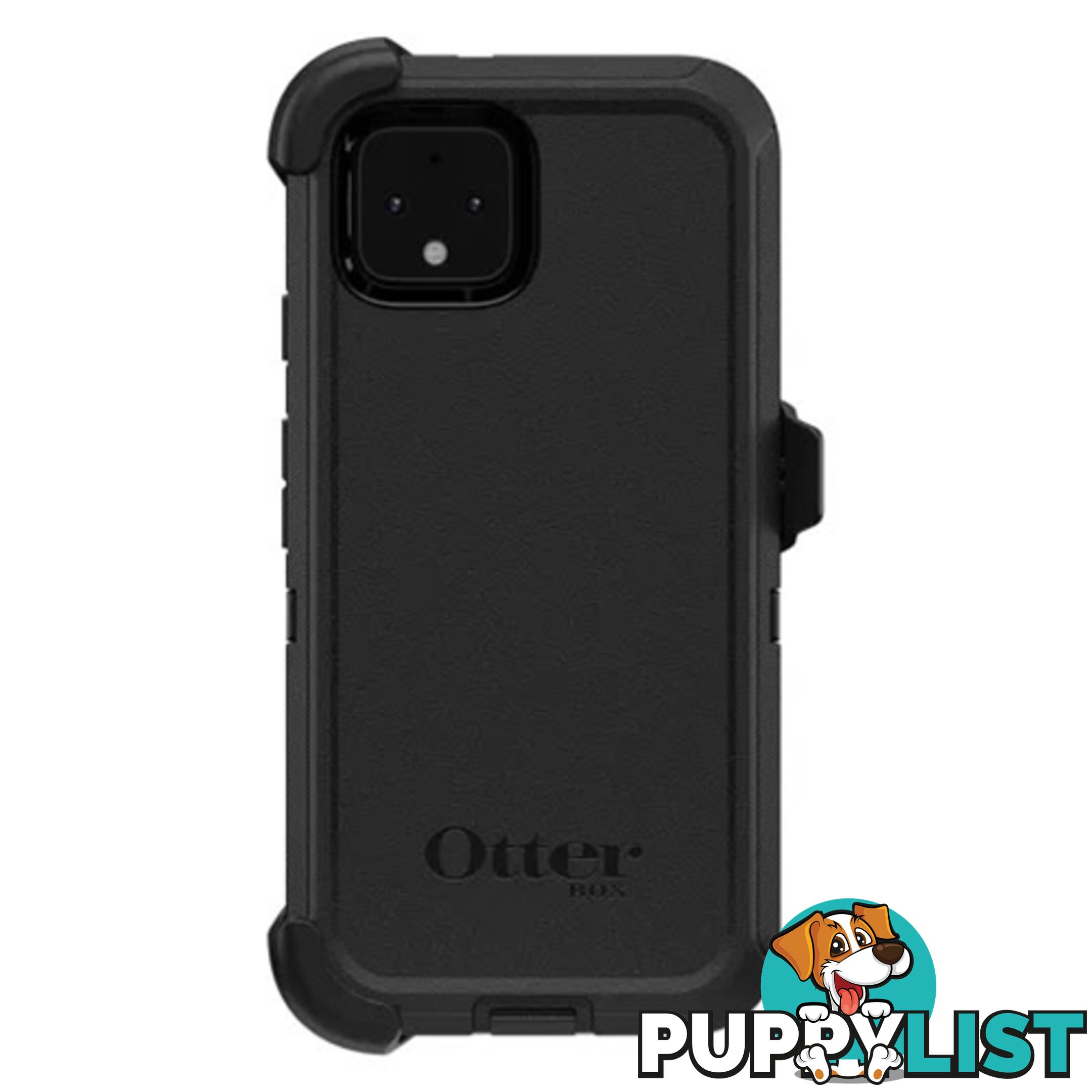 Otterbox Pixel 4 Defender Series Case - Black - 660543514220/77-62711 - OtterBox