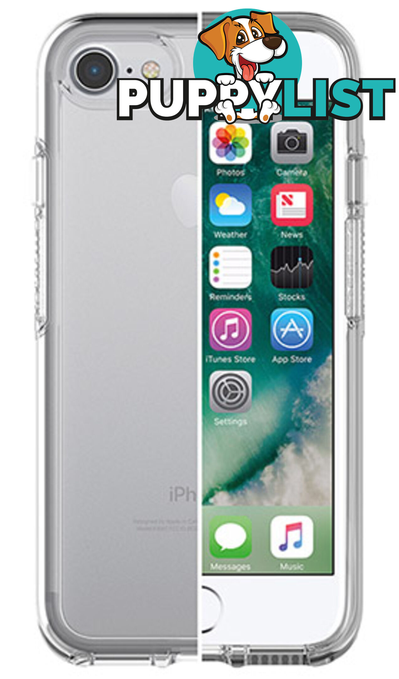 OtterBox Symmetry Case iPhone SE 2020 / 8 / 7 - Clear - 660543426271/77-56719 - OtterBox