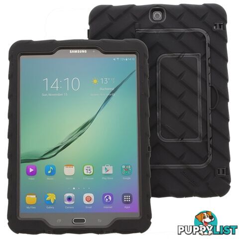 Gumdrop Hideaway Rugged & Tough Case Samsung Galaxy Tab S2 9.7- Black - 811625027941/GS-STS297-BLK_BLK - Gumdrop