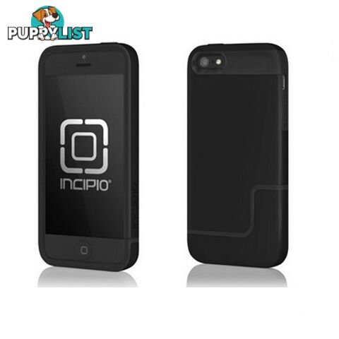 Incipio Edge Pro Slider Hard Shell iPhone 5 case - Black / Black - IPH-830 - Incipio