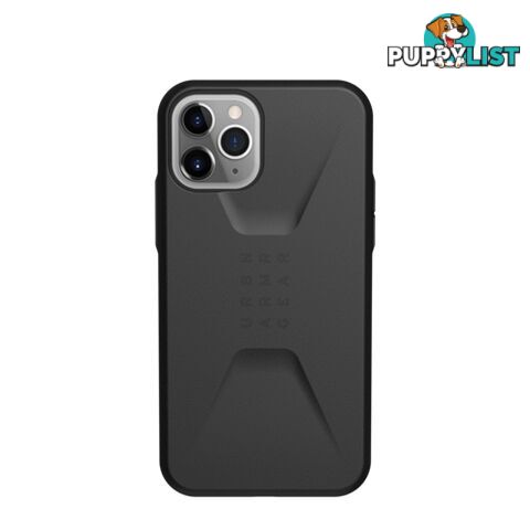 UAG Stealth Rugged Stylish Civilian Case iPhone 11 Pro Max - Black - 812451032970/11172D114040 - UAG