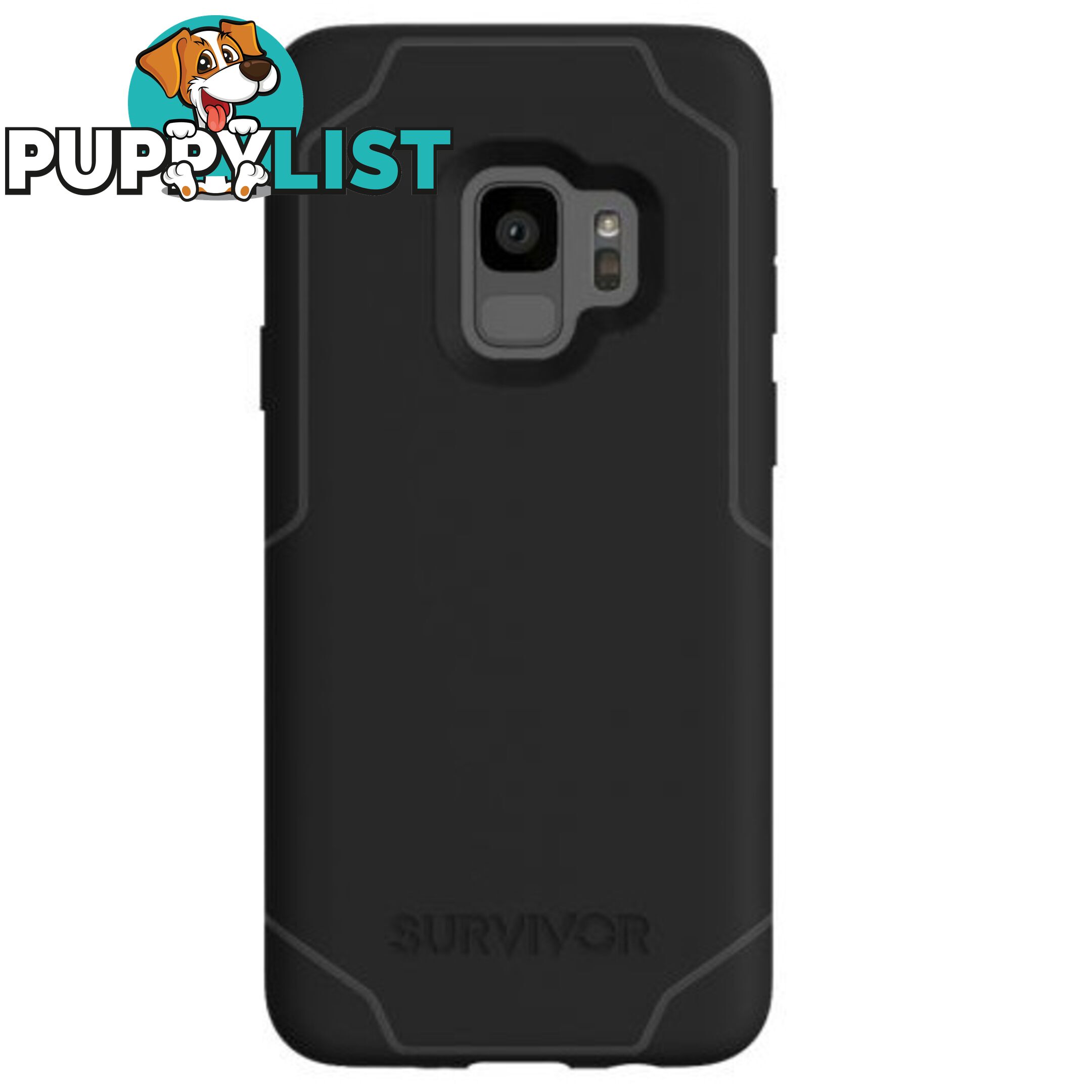 Griffin Survivor Strong Case for Samsung Galaxy S9 - Black / Grey - 685387451982/TA44229 - Griffin