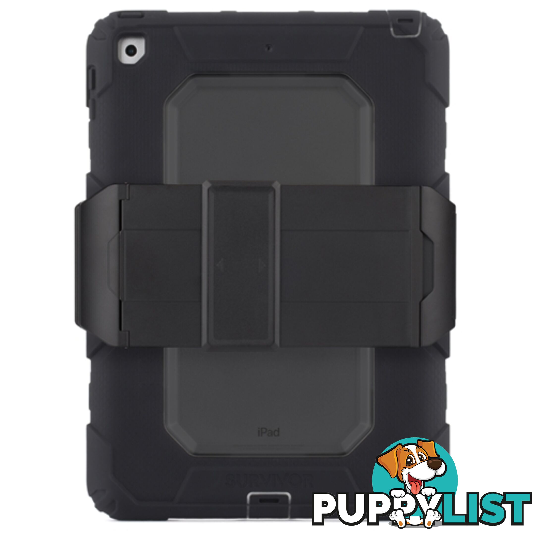 Griffin Survivor All Terrain for iPad 5th & 6th Gen 9.7 (2017-2018) - Black / Black - 685387444953/GB43543 - Griffin