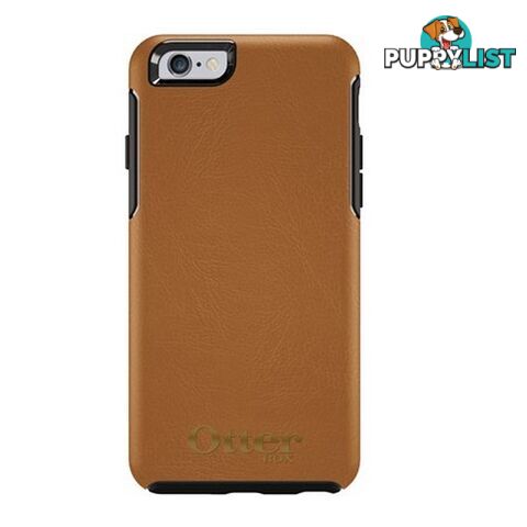 OtterBox Symmetry Leather Case suits iPhone 6 Plus / 6s Plus Tan w/ Gold Logo - 660543382102/77-52039 - OtterBox