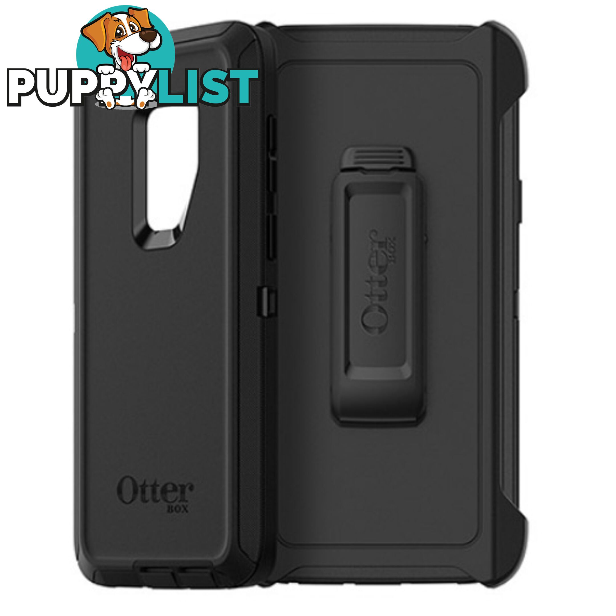 Otterbox Defender Case for Samsung Galaxy S9 Plus - Black - 660543444862/77-57992 - OtterBox