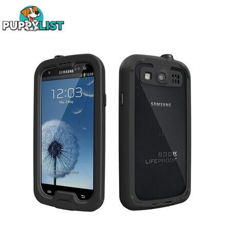 Lifeproof Nuud Case Samsung Galaxy S3 LPSG3NU02BK Black / Clear - 819859010890/LPSG3NU02BK - LifeProof