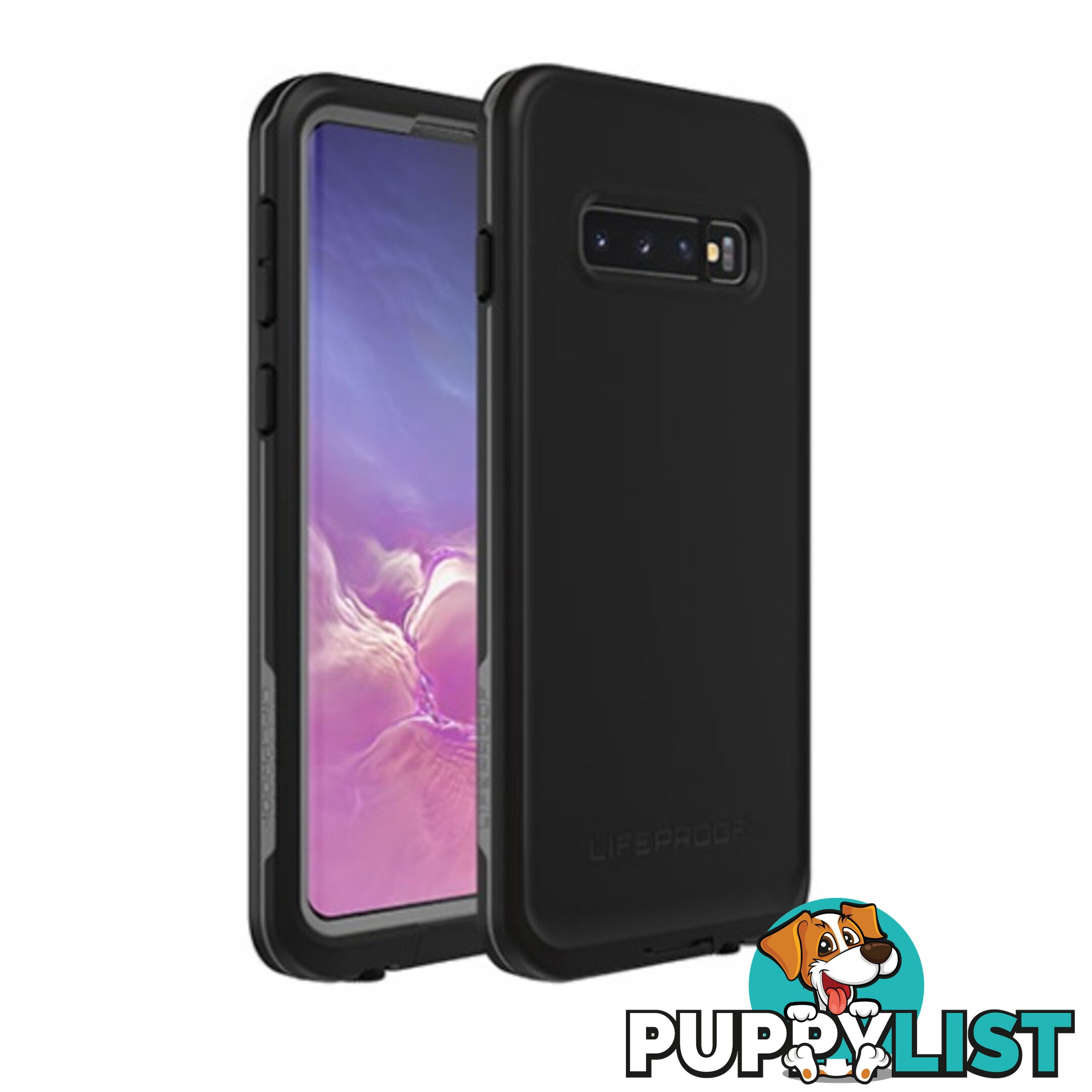 Lifeproof Fre Case for Samsung Galaxy S10 - Asphalt - 660543504573/77-62084 - LifeProof