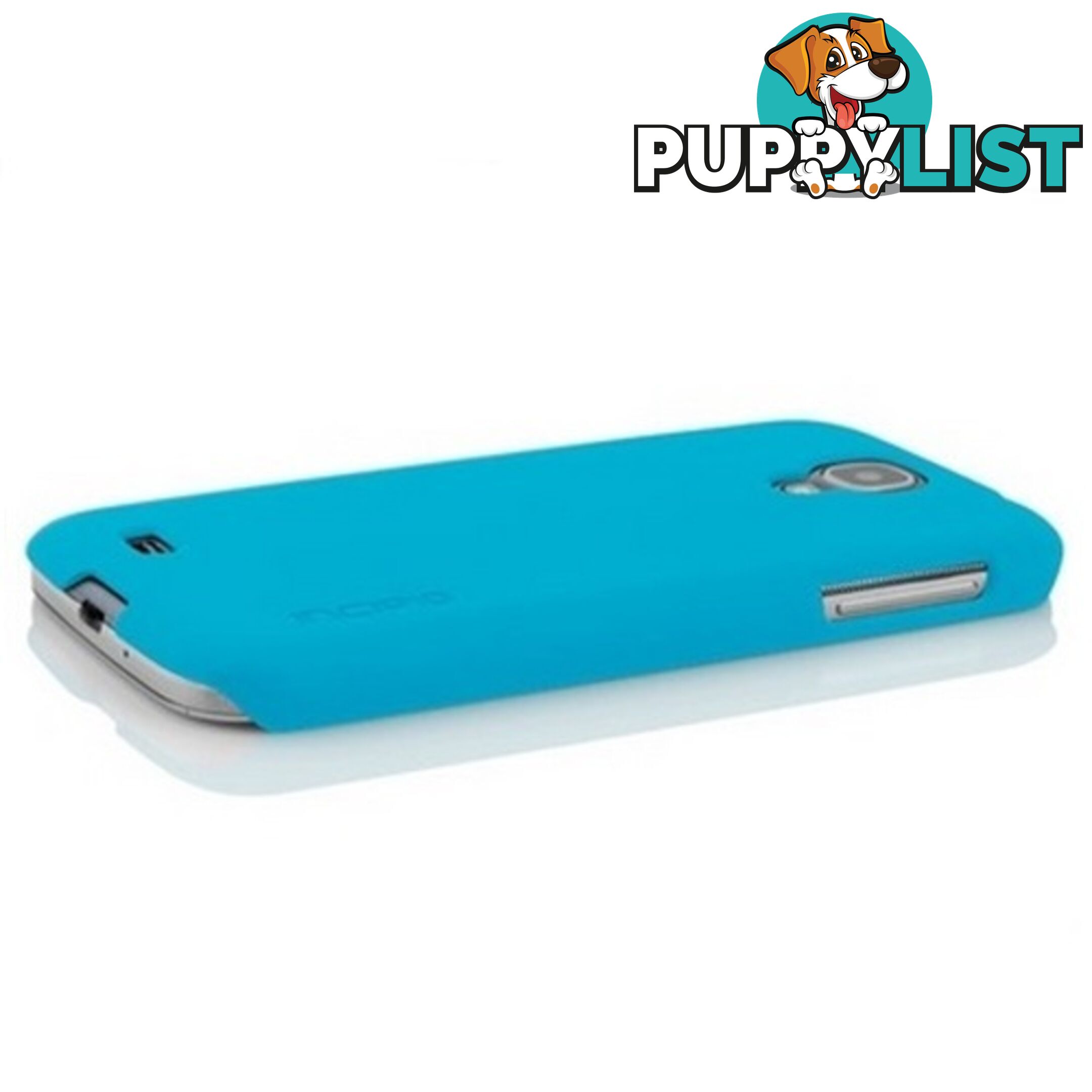 Incipio Ultra Thin Feather Case Samsung Galaxy S 4 S IV - Cyan Blue - 814523243727/SA-372 - Incipio