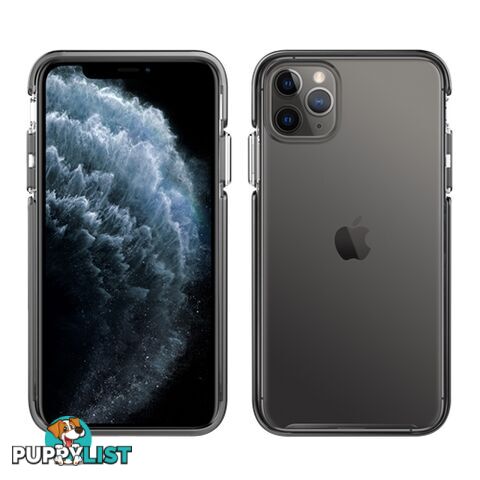 Pelican Ambassador Slim & Stylish Rugged Case iPhone 11 Pro Max - Clear Black - 019428172053/C57130-001A-CLBS - Pelican