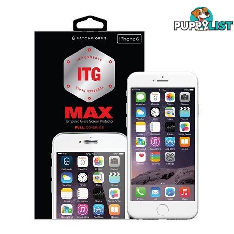 Patchworks Colorant Tempered Glass ITG Max for Apple iPhone 6 / 6S 0.4mm 9H - 8809327547500/4310 - Patchworks