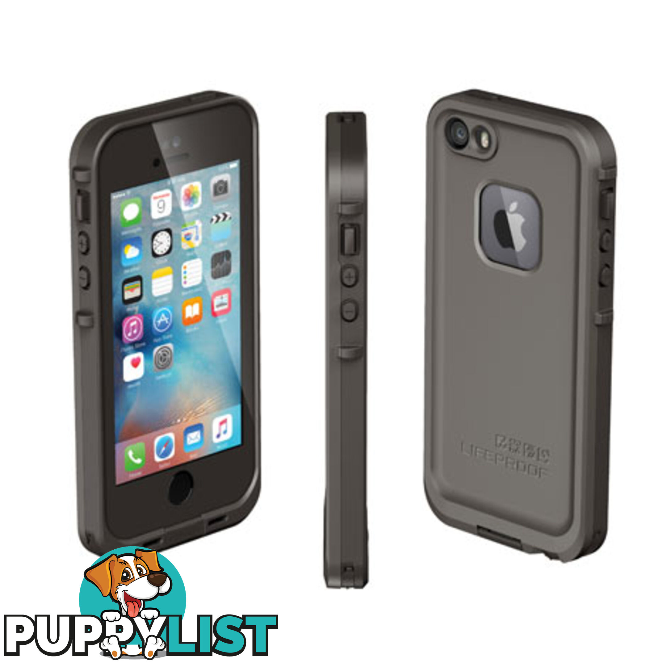 LifeProof Fre Case suits Apple iPhone 5 / 5S / SE - Grind Grey - 660543399223/77-53686 - LifeProof