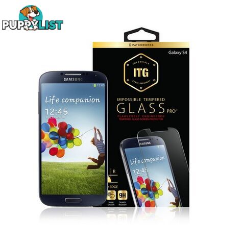 Patchworks ITG PRO Plus Tempered Glass for Samsung Galaxy S4 - Clear - 8809327546107/4178 - Patchworks