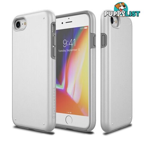 Patchworks Chroma Metalic Color Rugged Case iPhone 8 / 7 - White - 8809453318500/CRA72 - Patchworks