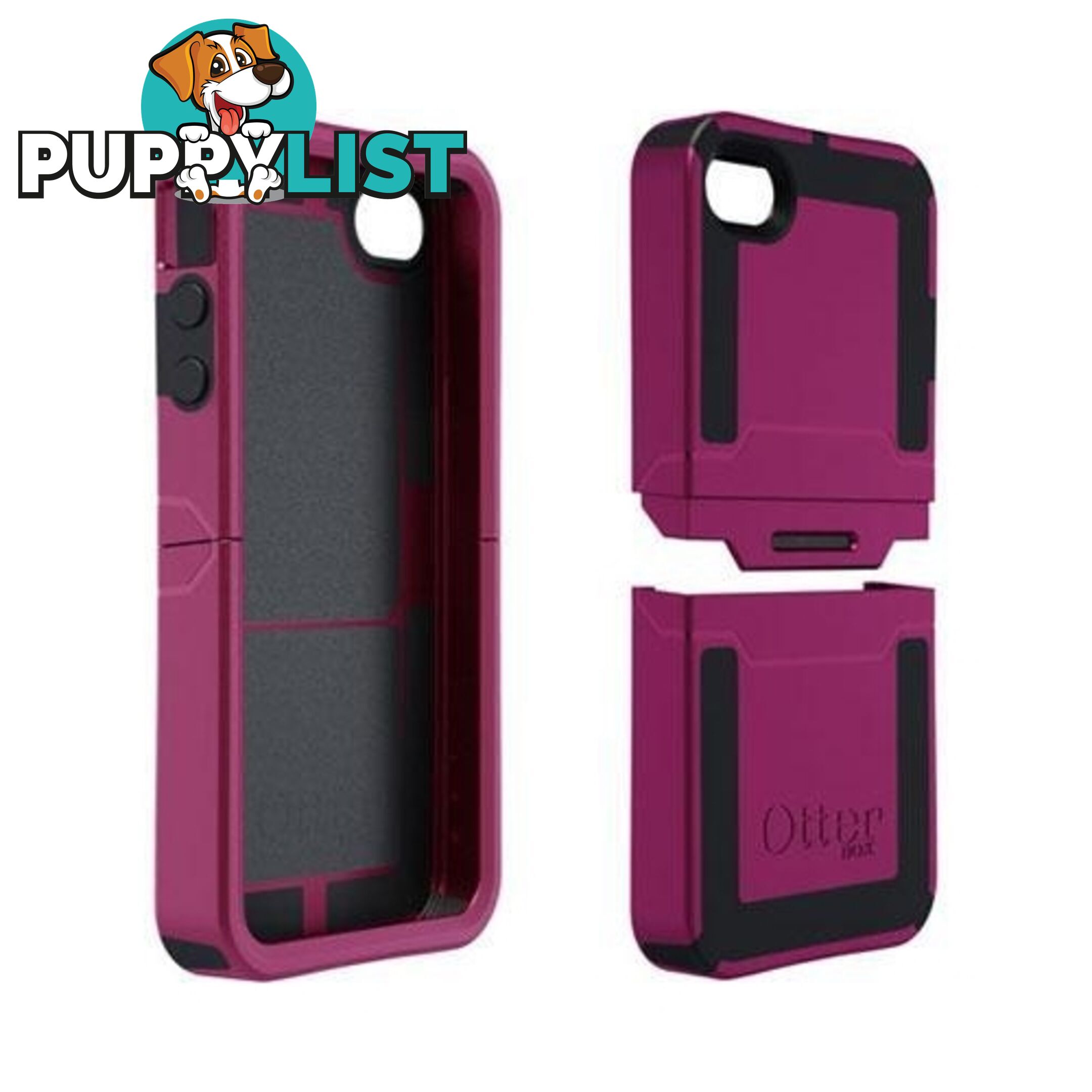 OtterBox Reflex Apple iPhone 4 / 4S Case - Deep Plum Purple Pink - 660543010081/OBX-APL7-I4SUN-94 - OtterBox