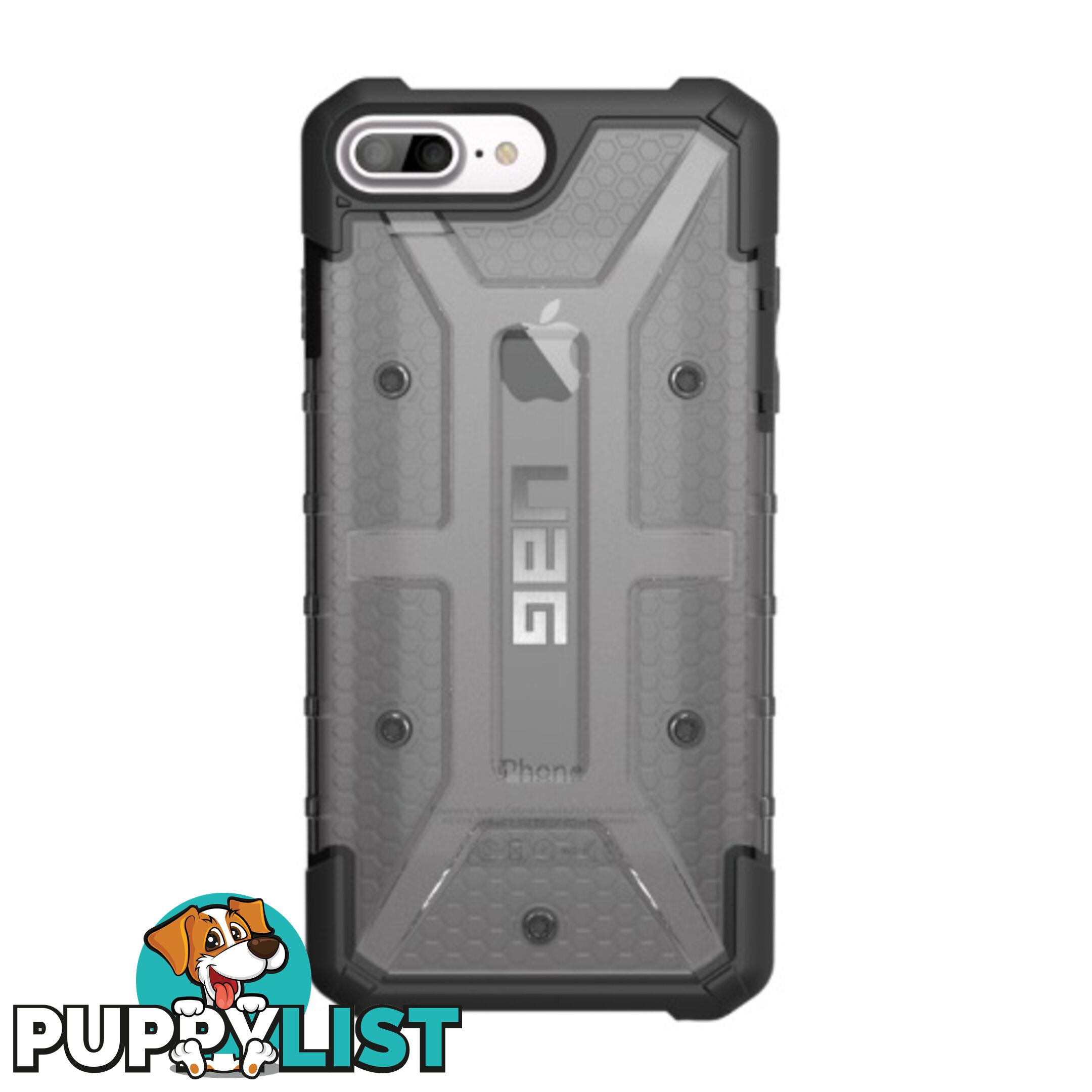 UAG Plasma Case for iPhone 8 Plus / 7 Plus / 6S Plus - Ash - 854778006807/IPH7/6SPLS-L-AS - UAG