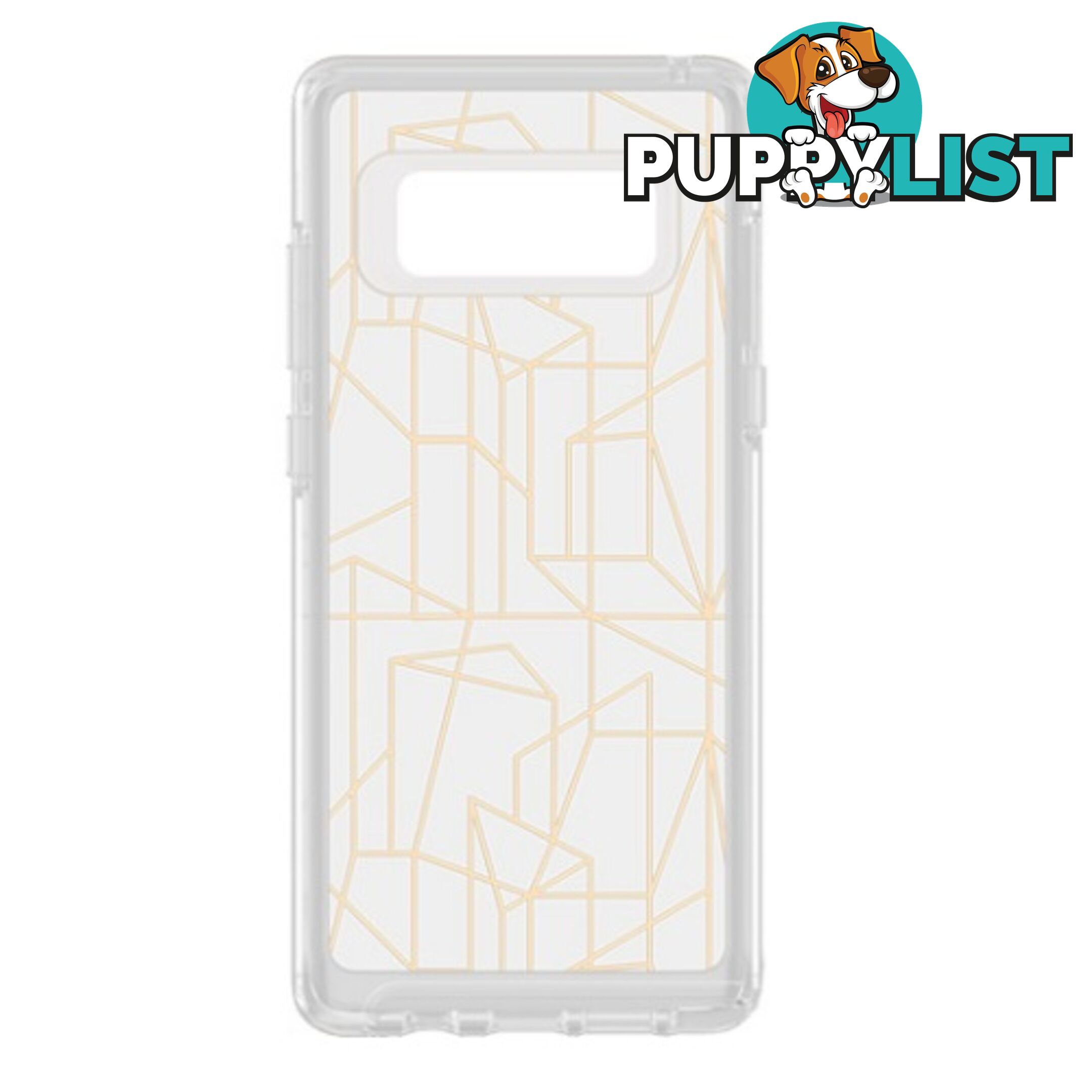 OtterBox Symmetry Clear Graphics Case Samsung Note 8 - Drop Me a Line - 660543419808/77-55944 - OtterBox