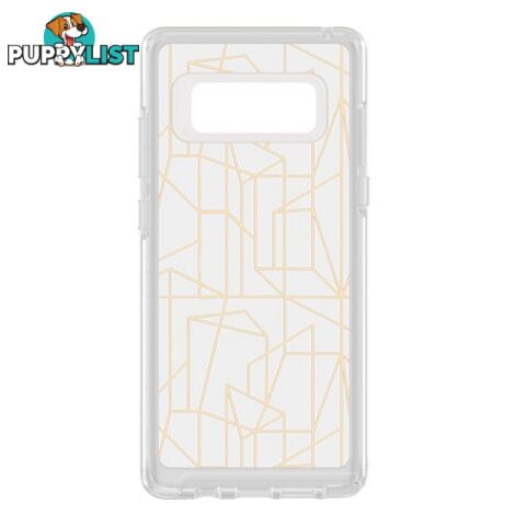 OtterBox Symmetry Clear Graphics Case Samsung Note 8 - Drop Me a Line - 660543419808/77-55944 - OtterBox