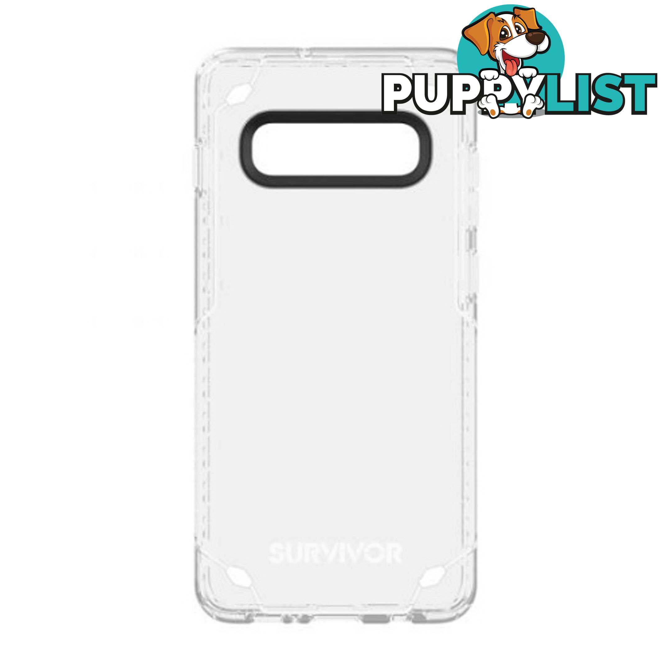 Griffin Survivor Strong Case for Samsung Galaxy S10+ - Clear - 191058096340/GSA-012-CLR - Griffin