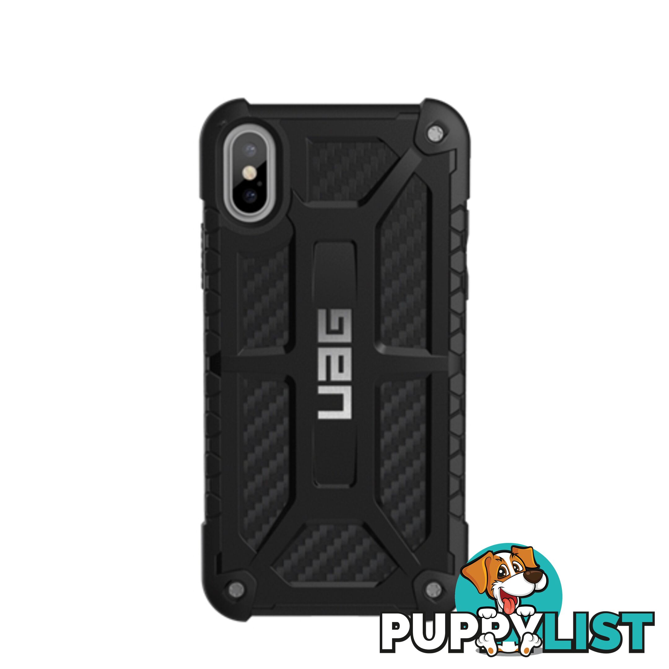 UAG Monarch Case for Apple iPhone XS - Carbon Fiber - 858329007138/IPHX-M-X - UAG