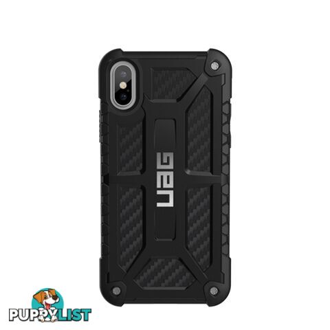 UAG Monarch Case for Apple iPhone XS - Carbon Fiber - 858329007138/IPHX-M-X - UAG